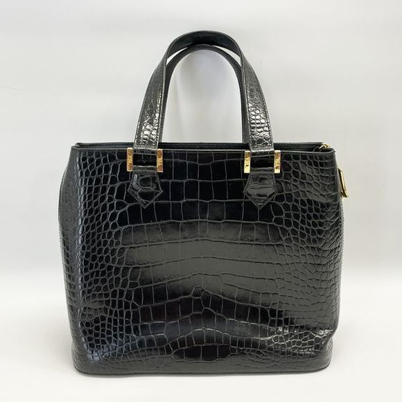 Saint Laurent  Handbag Yves Embossed Logo Charm Square - Picture 1 of 14